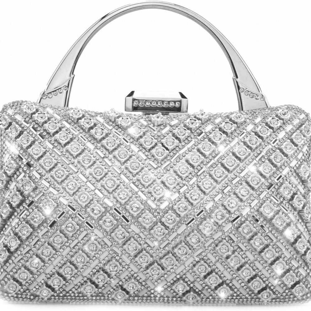 Women Clutch Purses Rhinestone Evening Bag Beaded Crossbody Formal Prom